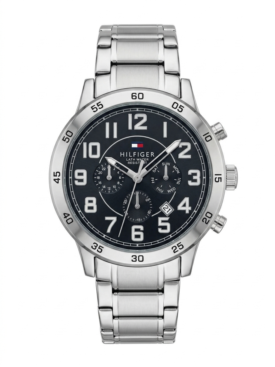 Black TOMMY HILFIGER WATCHES