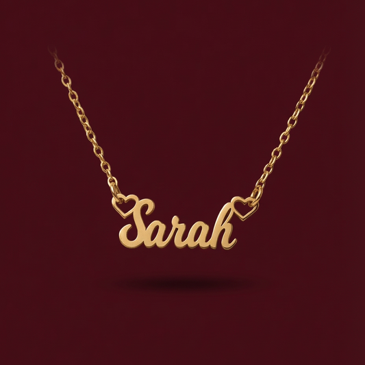 Heart Name Necklace