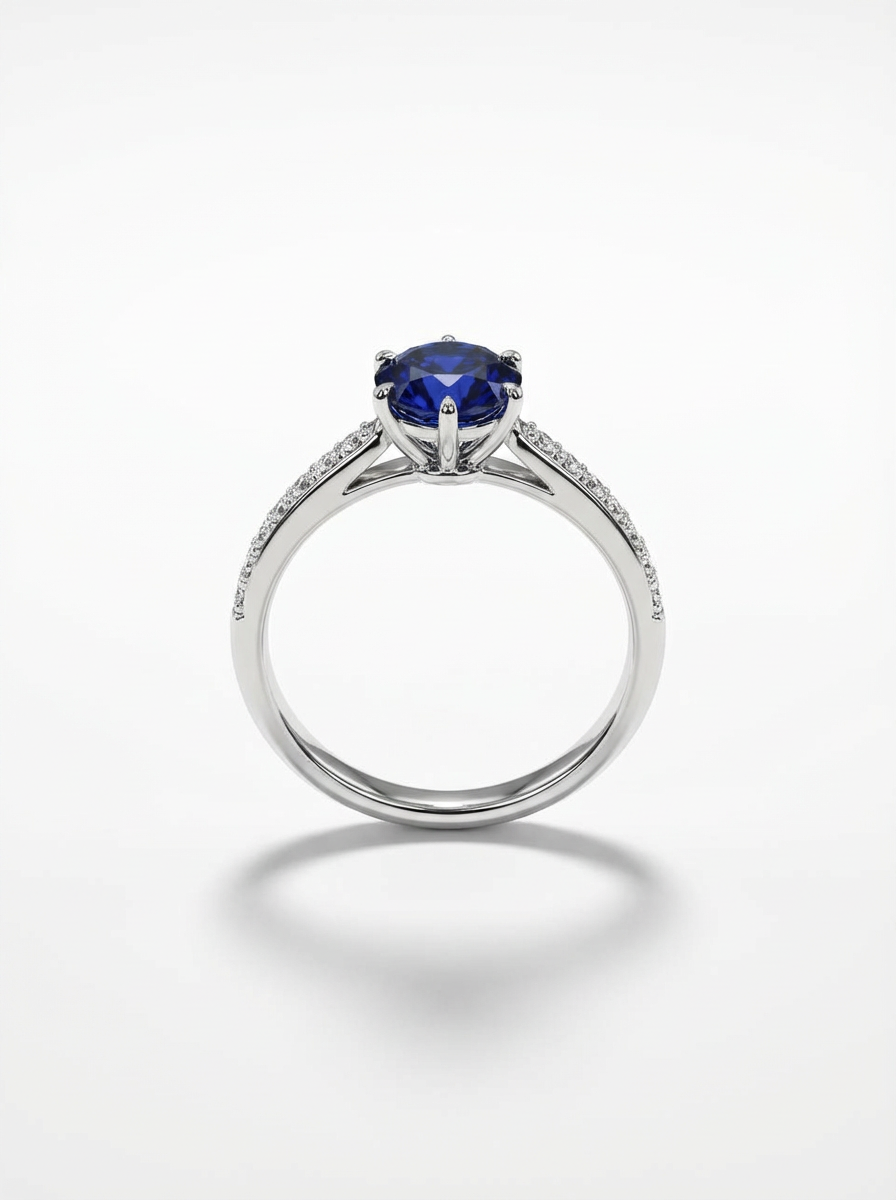Blue Topaz Ring