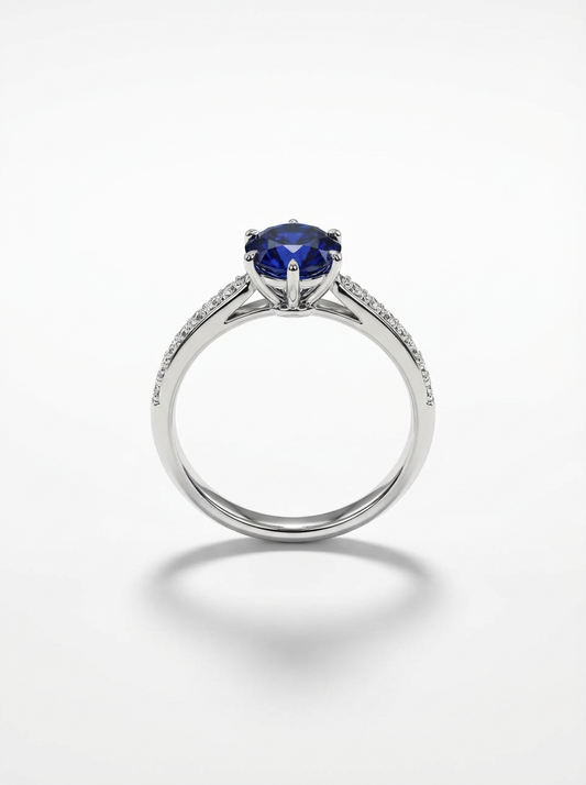 Blue Topaz Ring