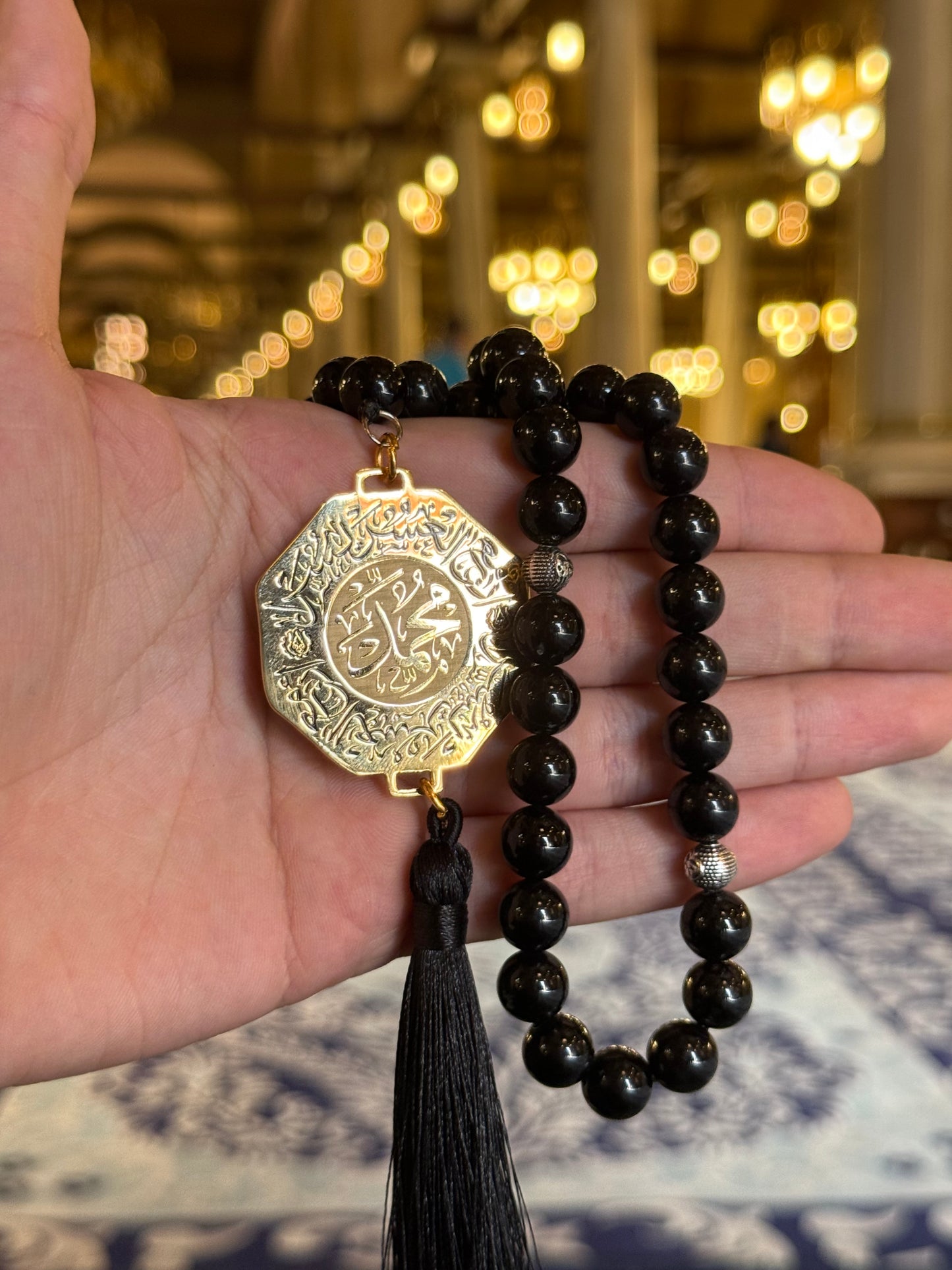 NIGHT ONYX PRAYER BEADS