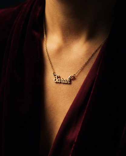 Heart Name Necklace