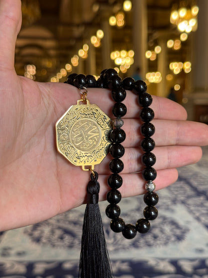 NIGHT ONYX PRAYER BEADS