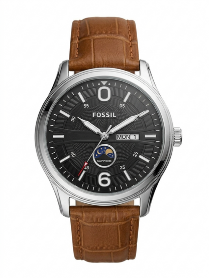 Brown Leather Fossil Watches