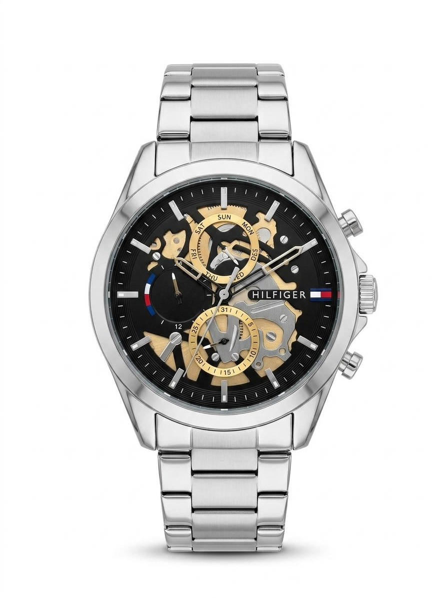SILVER TOMMY HILFIGER METAL