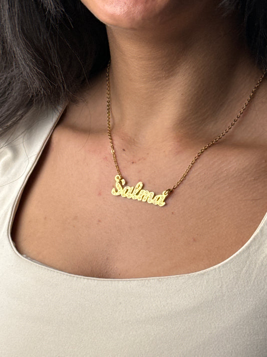 Zircon Name Pendent