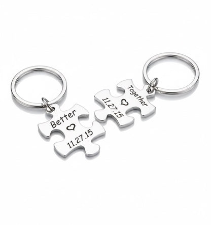 Pieces of You Keychain 2 pieces