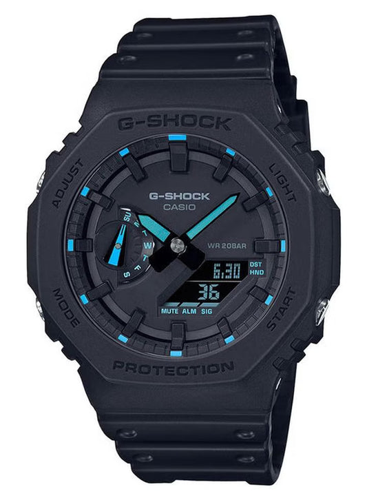 Men's Men's Resin Analog-Digital Watch GA-2100-1A2DR - 45.4 mm