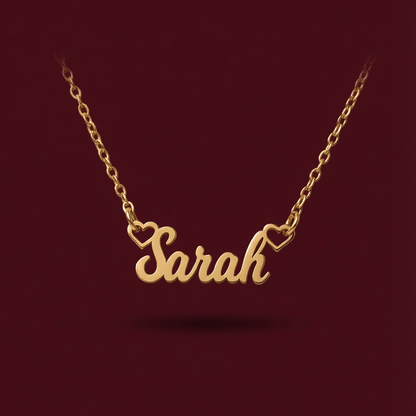 Heart Name Necklace