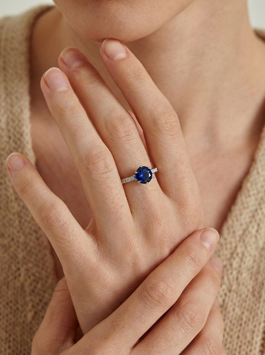 Blue Topaz Ring