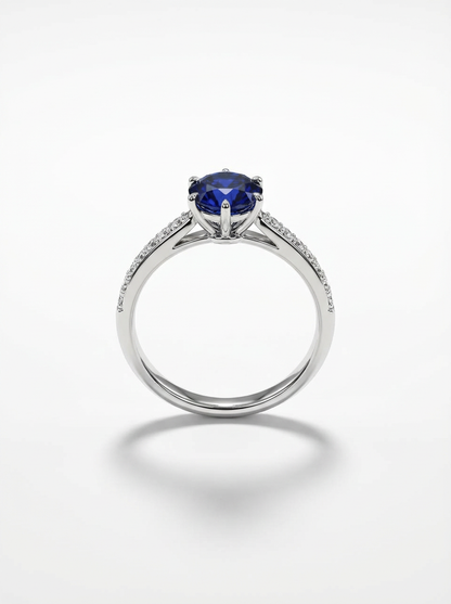 Blue Topaz Ring