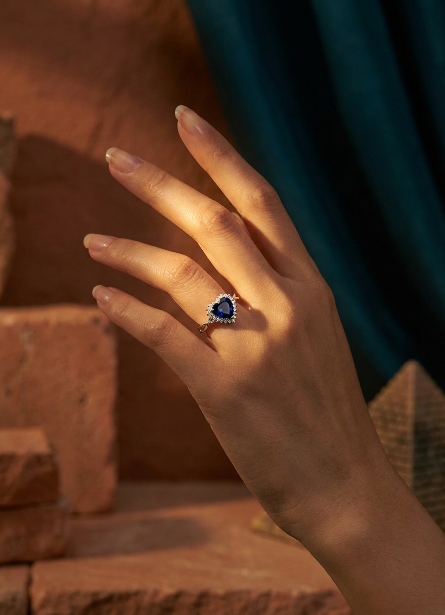 Topaz Ring inifinity